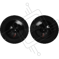 Колонки автомобильные Ural Молния АС-МЛ200 (без решетки) 200Вт 94дБ 4Ом 20 см (8дюйм) (ком.: 2кол.) широкополосные однополосные