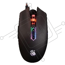 Мышь проводная A4Tech Bloody Q80 черный, 3200 dpi, USB, кнопки - 8