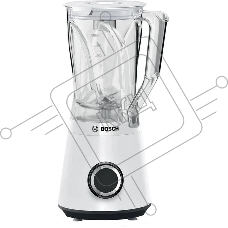 Блендер стационарный Bosch MMB6141W белый, 1200 Вт, 2 скорости