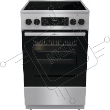 Плита электрическая Gorenje GEC5C40XC нержавеющая сталь, конфорок 4 шт, духовка 70 л, 50 см x 85 см x 59.4 см