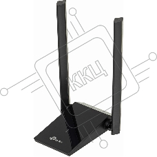 Адаптер TP-Link AC1300Mbps Dual-band High-Gain wireless USB adapter, 867Mbps at 5G and 400Mbps at 2.4G, two high gain antennas, USB 3.0, USB extension cable, support wave 2 MU-MIMO, full compatible with Windows and macOS.