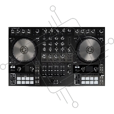 Контроллер DJ [25221] Native Instruments [Traktor Kontrol S4 Mk3] 4-х канальный, для Traktor Pro, 2 цветных дисплея, 16 RGB пэдов, 24бит/96кГц, 2 стерео phono/line входа, 2 стерео line выхода, 2 mic входа, 2 стерео выхода, 2 выхода на наушники, USB-хаб
