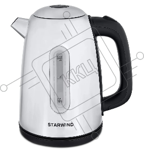 Чайник электрический Starwind SKS3210 1.7л. 2200Вт серебристый (корпус: металл)