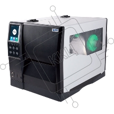 Принтер этикеток термотрансферный iDPRT iX6P Industrial 200 dpi, 305 мм/сек, USB Type B, USB HOST, Ethernet, RS232, чёрный/серый