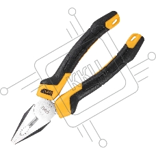 Комбинированные плоскогубцы Deli DL2007Z 180мм, мталь CrV, прорезиненная двухкомпонентная ручка