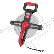 Рулетка геодезическая Matrix 100 м х 12,5 мм, открытый корпус, фиберглассовая лента