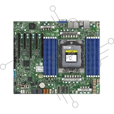 Материнская плата Supermicro H13SSL-N bundle, SP5, SoC, 12xDDR5, 8xSATA, 2xM.2, 3xPCIe 5.0 x16, 2xPCIe 5.0 x8, 1xD-Sub, 2x 1Gb LAN, 4xUSB 3.0, 0x3.5 мм, ATX