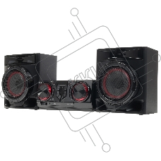 Мини-аудиосистема LG CJ44 черный 480Вт FM USB BT