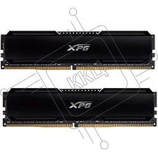 Оперативная память A-Data XPG Gammix D20, DDR4, 64GB (2x32GB), 3200 MHz, CL16, DIMM, с радиатором, черный