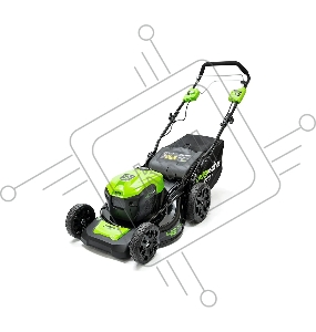 Газонокосилка аккумуляторная GreenWorks GD40LM46SP 40В, 46см, самоходная (без аккумуляторной батареи и зарядного устройства)  (2506807)