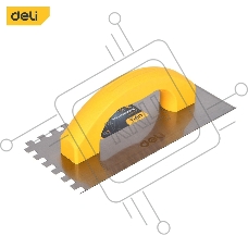 Кельма зубчатая прямоугольная Deli DL509310 230х100мм