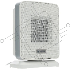 Тепловентилятор Vitek VT-2052 GY, серый, 1500 Вт, 20 м2, электронный термостат
