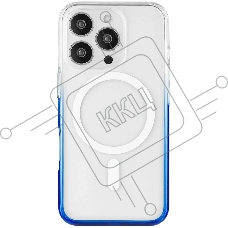 Чехол (клип-кейс) uBear для Apple iPhone 16 Pro Max Fusion with MagSafe синий (CS448EB69PFS-I24M)