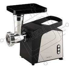 Мясорубка электрическая ENERGY EN-153 черный, 2400 Вт, 1.5 кг/мин, реверс, защита от перегрузки, насадки - 4