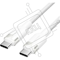 Кабель Vention USB 2.0 CM/CM - 1м. Белый 3А PD60W