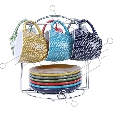 Набор чайный на подставке Kelli KL-403