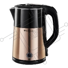 Чайник электрический KELLI KL-1802 бронзовый