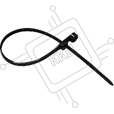 Хомут кабельный Rexant 07-0205 4.3х200 нейл. под винт черный (уп.100 шт)