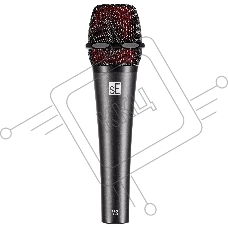 Микрофон динамический sE Electronics V3 50 Гц - 16 кГц, кардиоида, комплектация: микрофонный зажим, адаптер с резьбой, чёрная ветрозащита, транспортировочный чехол на молнии