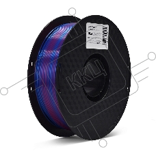 Филамент Crown Micro CM-FILPLASD012BR PLA Silk двойной 1.75 1кг синий-красный