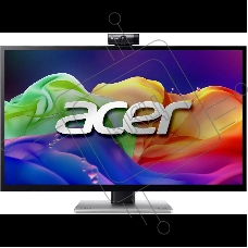 Монитор Acer PE270XTbmiiprcuzx 27'', Touch, 16:9, IPS, 5K UHD, 4ms, 400cd, 60Hz, HDMI, DP, USB, USB-C, CAM, SPK, HAS