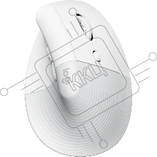 Мышь беспроводная Logitech Lift Vertical Ergonomic белый/PALE GREY (4000dpi 6but) (910-006480)