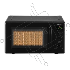 Микроволновая печь Harper HMW-20ST02 черный, 20 л, 700 Вт, переключатели - поворотный механизм/кнопки