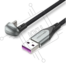 Кабель Vention USB 2.0 CM/AM 5A - 2м. U-образный