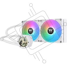 Система водяного охлаждения Thermaltake TH280 V2 Ultra Snow ARGB Soc-AM5/AM4/1151/1200/1700 белый 4-pin 34.7dB Al+Cu LCD Ret (CL-W406-PL14SW-A)