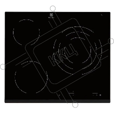 Электрическая варочная поверхность Electrolux EHF6232FOK Hi-Light, независимая, черный