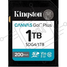 Флеш карта SDXC 1Tb Kingston SDG4/1Tb Canvas Go! Plus w/o adapter Флеш карта SDXC 1Tb Kingston SDG4/1Tb Canvas Go! Plus w/o adapter
