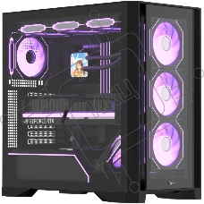 Компьютерный корпус AeroCool / Formula Air Power G8 Floe черный без БП ATX 2xUSB 3.0 1xUSB3.1 audio bott PSU