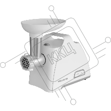 Мясорубка электрическая Willmark WMG-2083W (2200Вт, 2 решетки.,реверс,гар.2 года,белый)