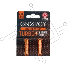 Батарейка алкалиновая Energy Turbo LR03/2B (АAА)