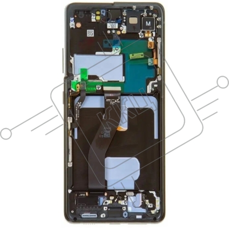 Дисплея для Samsung Galaxy S21 Ultra G998B в сборе с тачскрином ServicePack, серебристый GH82-26035B