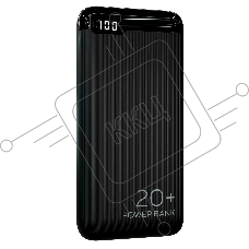 Портативный аккумулятор More choice (4620202550521) PB19-20 2USB 2.1A - 20000mAh черный