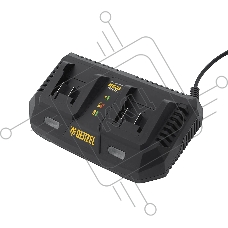 Устройство зарядное для аккумуляторов Denzel IBC-18-3.0-2, Li-Ion, 18В, 3,0 А, для двух батарей