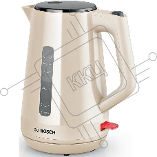 Чайник электрический Bosch TWK1M127 бежевый, 1.7 л, 2400 Вт