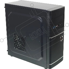 Компьютерный корпус Accord ACC-B301 черный без БП ATX 3x120мм 2xUSB2.0 2xUSB3.0 audio