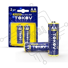 Элемент питания алкалиновый LR6/AA (блист.2шт) TOKOV ELECTRIC TKE-ALS-LR6/B2