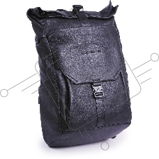 Рюкзак Piquadro Than CA6612S135/N роллтоп черный кожа