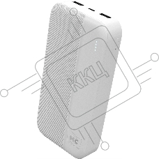 Портативный аккумулятор MORE CHOICE (4620202552938) PB25-20 20000mAh 2USB+Type-C+1micro USB 2.0A, белый