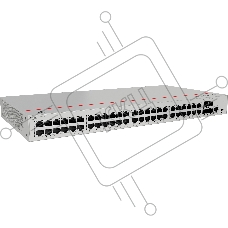 Коммутатор Huawei S310-48PN4X, 48×2.5 Гбит/с PoE+ + 4×10 Гбит/с SFP+, управляемый