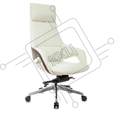 Кресло руководителя Бюрократ _DAO-2 белый кожа с подголов. крестов. алюминий, упаковка в 2 короба Кресло руководителя Бюрократ _DAO-2 белый кожа с подголов. крестов. алюминий, упаковка в 2 короба