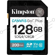 Флеш карта SDXC 128Gb Kingston SDG4/128Gb Canvas Go! Plus w/o adapter