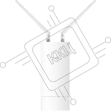 Точка доступа CUDY AP3000 Outdoor, белый