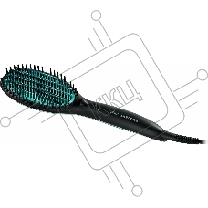 Расческа-выпрямитель Rowenta CF5820F0 черный/зеленый