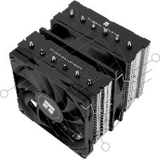Кулер для процессора Thermalright Royal Knight 120 SE (4-pin PWM, 155мм, Ni/Cu, 6x6мм, 2x120мм, 66.17CFM/59CFM, 25.6dBA/26.1dBA, 1500RPM/1800RPM, S: 1200, 1700, 1851, 115X, AM4, AM5, silver, black)