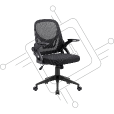 Кресло офисное Defender Office черный, сетка, регулир. подлокот Кресло офисное Defender Office черный, сетка, регулир. подлокот