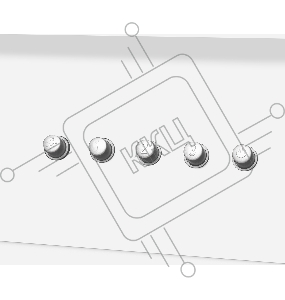 Вытяжки Weissgauff Наклонная, 60см, 800 м3, поверхность:металл, кнопочное управление, белая